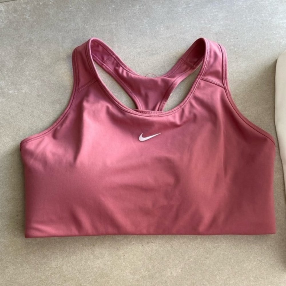 Nike dusty pink sports bra